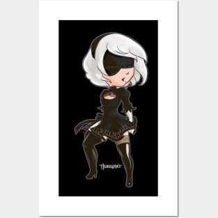 Nier 2B Posters and Art